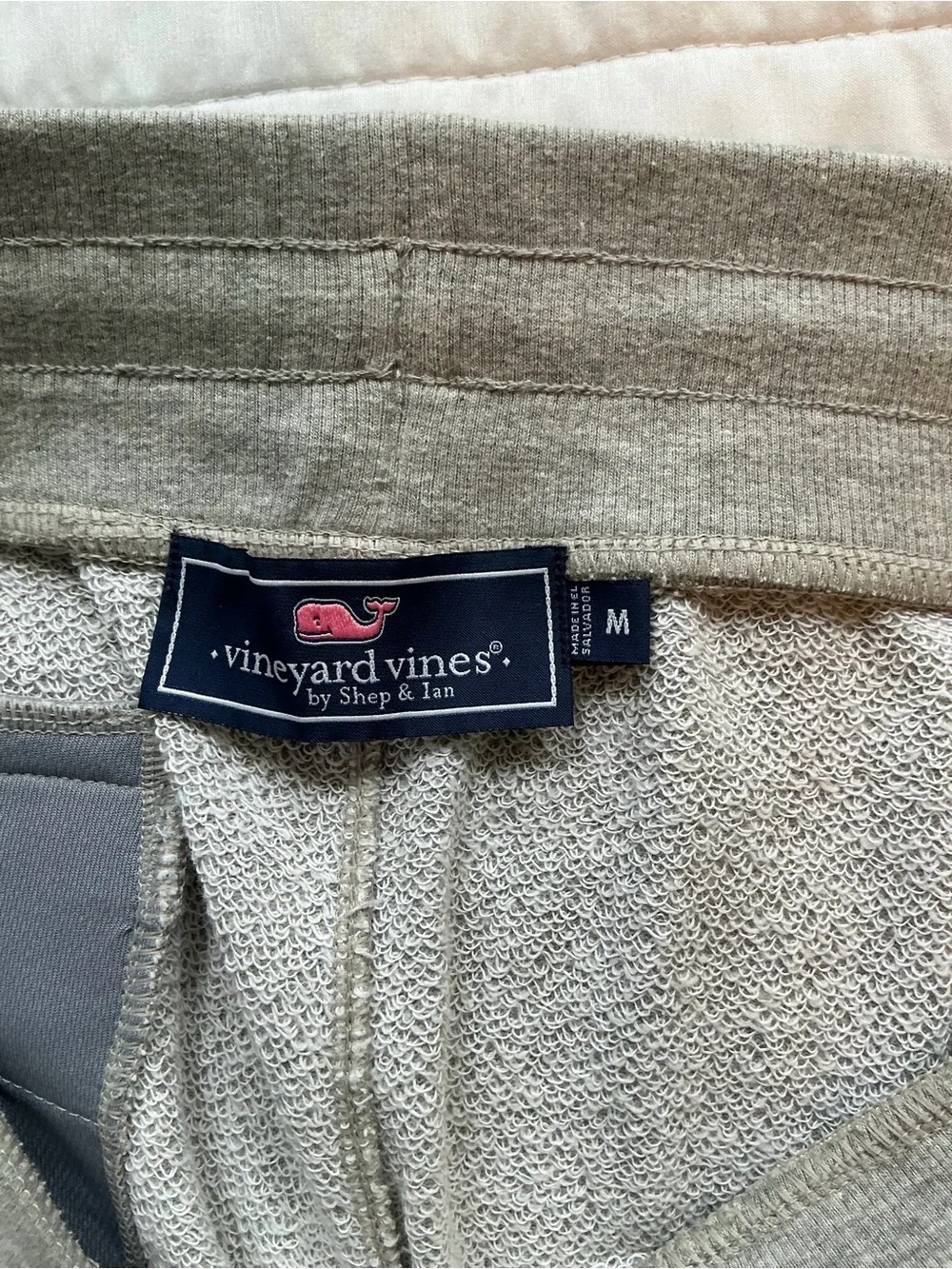 Vineyard Vines Men's Light Heather Gray Jogger Sweatpants